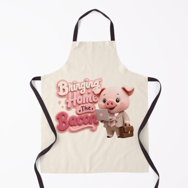 Item preview, Cute Kawaii Business Pig - Bringing Home The Bacon | Funny Office Animal Pun designed and sold by Moons Studio.