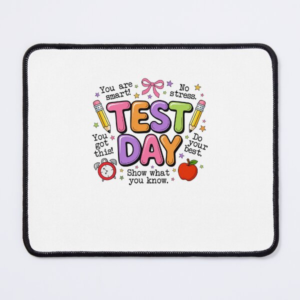 Item preview, Test Day Cute Doodle Encouragement Student Teacher Gift Motivational designed and sold by designclub.