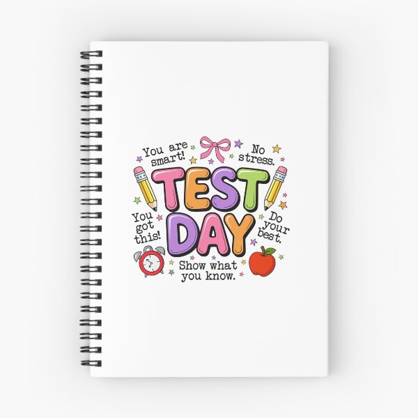 Item preview, Test Day Cute Doodle Encouragement Student Teacher Gift Motivational designed and sold by designclub.