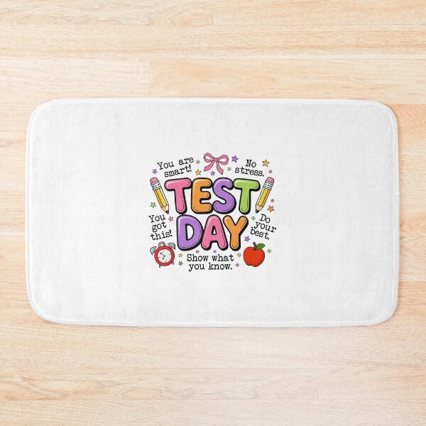 Item preview, Test Day Cute Doodle Encouragement Student Teacher Gift Motivational designed and sold by designclub.