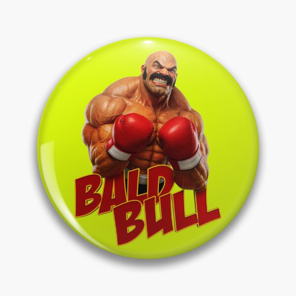 Item preview, Bald Bull from Punch-Out designed and sold by Neon Jungle.