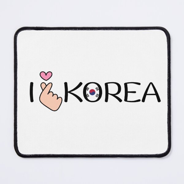 Item preview, I Love Korea (Finger Heart) designed and sold by lydia-hannah.