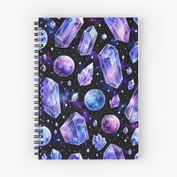 Item preview, Galaxy Crystal Seamless Pattern | Celestial Gem Aesthetic designed and sold by Aramdesing.
