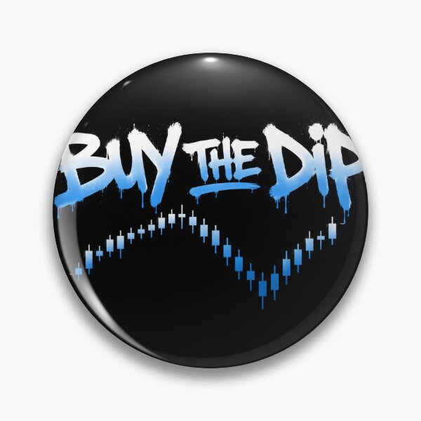 Item preview, Buy The Dip – Crypto Trader Meme Graffiti Design designed and sold by PatysArt.
