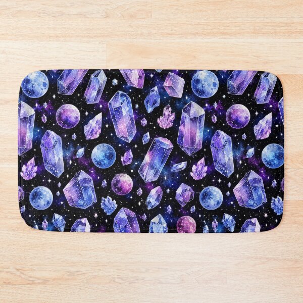 Item preview, Galaxy Crystal Seamless Pattern | Celestial Gem Aesthetic designed and sold by Aramdesing.