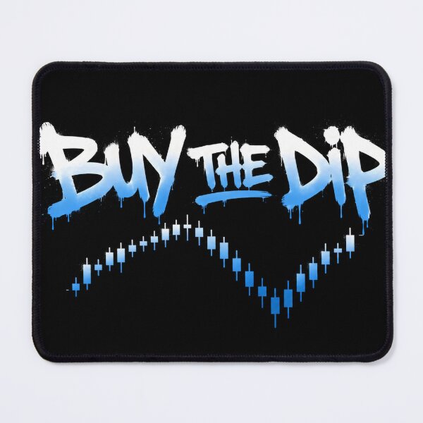 Item preview, Buy The Dip – Crypto Trader Meme Graffiti Design designed and sold by PatysArt.