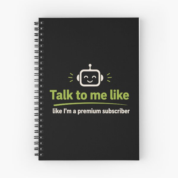 Item preview, Talk to Me Like A Premium Subscriber Funny Tech Geek designed and sold by AntiqueImages.