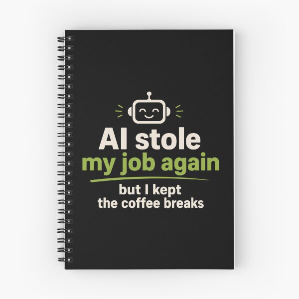 Item preview, AI Stole My Job But I Kept the Coffee Break designed and sold by AntiqueImages.
