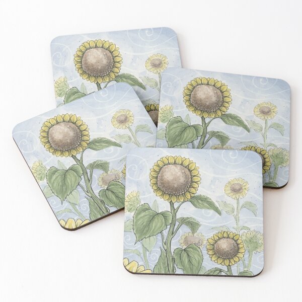 Item preview, Sunflowers in the Wind designed and sold by Krystin Shields.