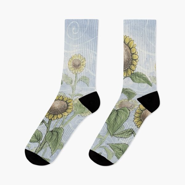 Item preview, Sunflowers in the Wind designed and sold by Krystin Shields.