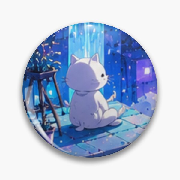 Item preview, Future Dream Escapes Cats Floating Neon City Fantasy Art designed and sold by Mindworx21.