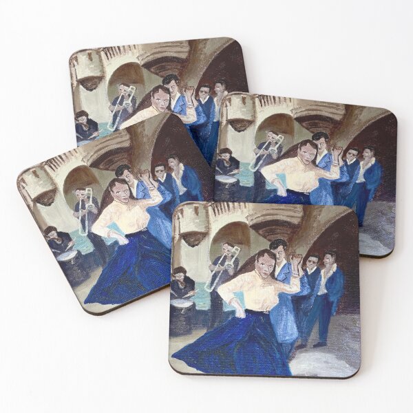 Item preview, Dancing under a Paris bridge 1950s designed and sold by AtelierTim.