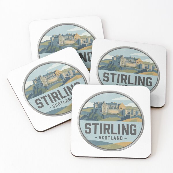 Item preview, Stirling Scotland Heritage Travel Badge Art designed and sold by redsharkuk.