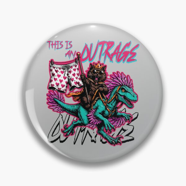Item preview, This Is an Outrage Vintage Dungeon Chaos designed and sold by SanmanthaHoW.