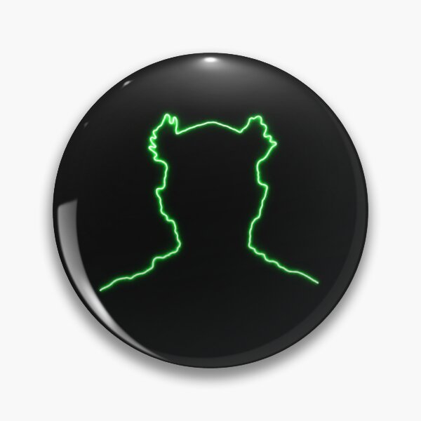 Item preview, Keith Flint Neon Outline Graphic Tee designed and sold by curiouschimp.
