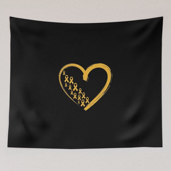 Item preview, Yellow Heart with Ribbons designed and sold by jkrphoto.