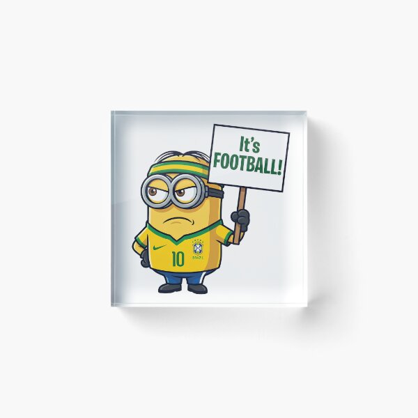 Item preview, It's Football! - Funny Brazil Soccer Meme (Soccer v Football) v2 designed and sold by OnurDown.