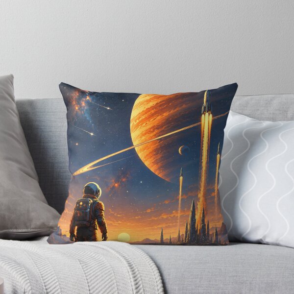 Item preview, Retro Sci-Fi Rocket Version #2 designed and sold by Moviebuff91.