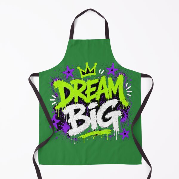 Item preview, DREAM BIG Graffiti Typography Shirt | Urban Motivation Art designed and sold by JustResultsCo.