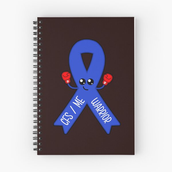 Item preview, CFS ME Warrior Awareness Ribbon Kawaii Design designed and sold by ShellsCCC.