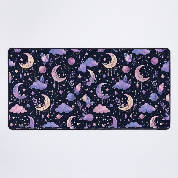 Item preview, Galaxy Crystal Seamless Pattern | Celestial Gem Aesthetic designed and sold by Aramdesing.