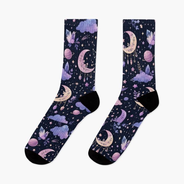 Item preview, Galaxy Crystal Seamless Pattern | Celestial Gem Aesthetic designed and sold by Aramdesing.