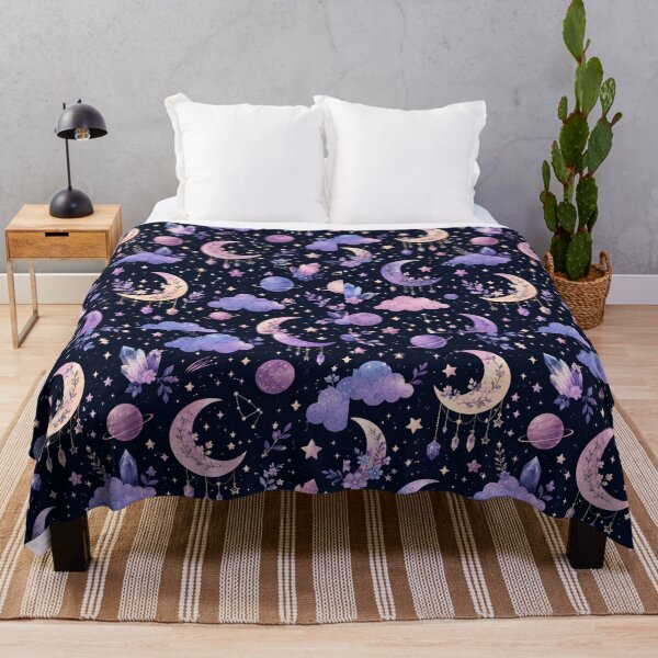 Item preview, Galaxy Crystal Seamless Pattern | Celestial Gem Aesthetic designed and sold by Aramdesing.