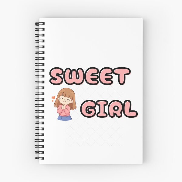Item preview, Sweet Girl Cute Cartoon Sticker Design designed and sold by YallaCreative13.