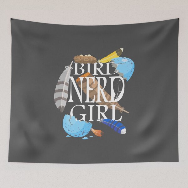 Item preview, Bird Nerd Girl designed and sold by CopperButton.