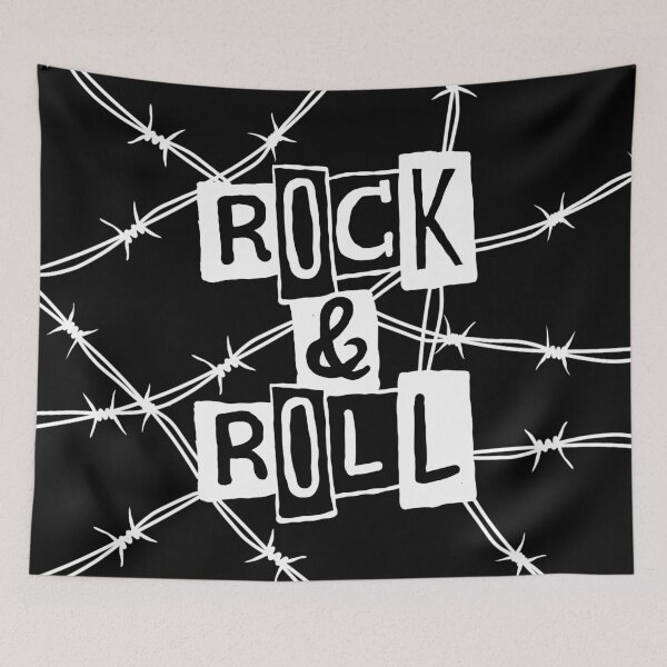 Item preview, Barbed Wire Rock & Roll Design designed and sold by Digitaload.