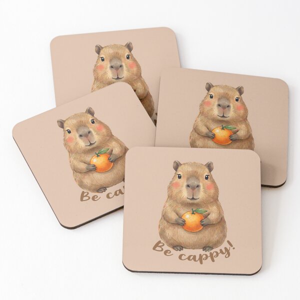 Item preview, Be Capy! Cute Capybara Aesthetic designed and sold by MegaNovaArt.