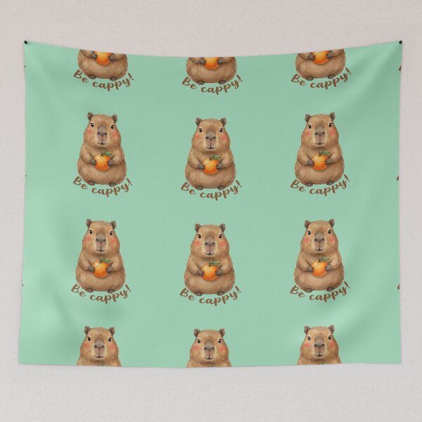 Item preview, Be Capy! Cute Capybara Aesthetic designed and sold by MegaNovaArt.