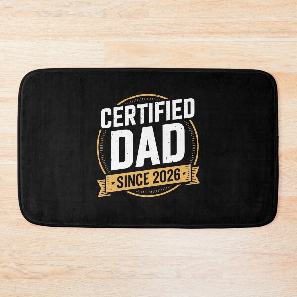 Aperçu de l'œuvre Papa certifié depuis 2026 - Cadeau pour nouveau papa - Fête des Pères créée et vendue par Say It With Ink.