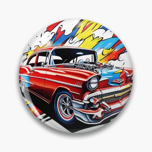 Item preview, 1957 Chevy Bel Air Gasser Drag Racing Art designed and sold by rgagliardi2017.