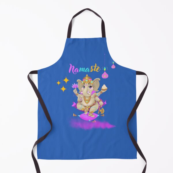 Item preview, Namaste Elephant – Colorful Shiva Inspired Meditation Art designed and sold by Aimetoi.