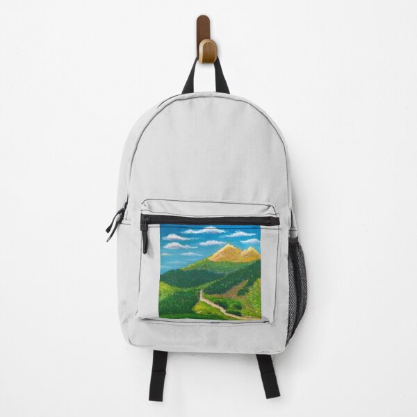 Item preview, Road to the Mountains - Oil Pastel - Impressionism designed and sold by Sky-99.