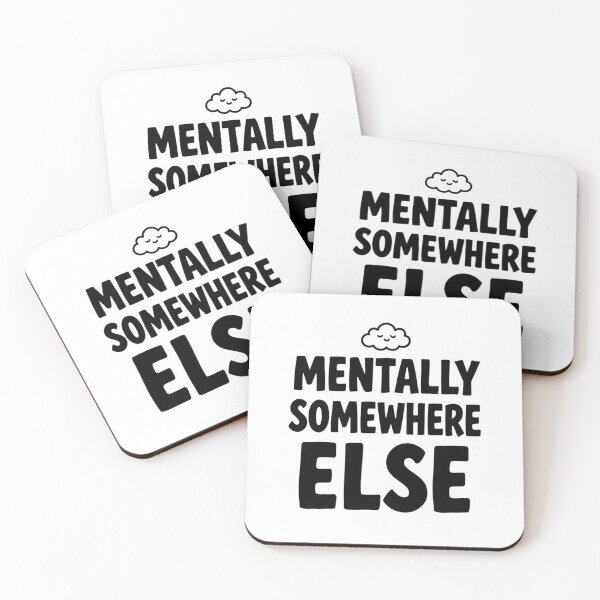 Item preview, Mentally Somewhere Else designed and sold by Odd Little Studio.