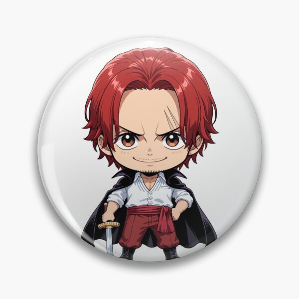 Item preview, Red Haired Emperor Pirate Anime Design designed and sold by Mr-MC-kitty.