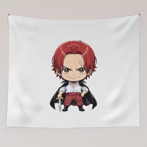 Item preview, Red Haired Emperor Pirate Anime Design designed and sold by Mr-MC-kitty.