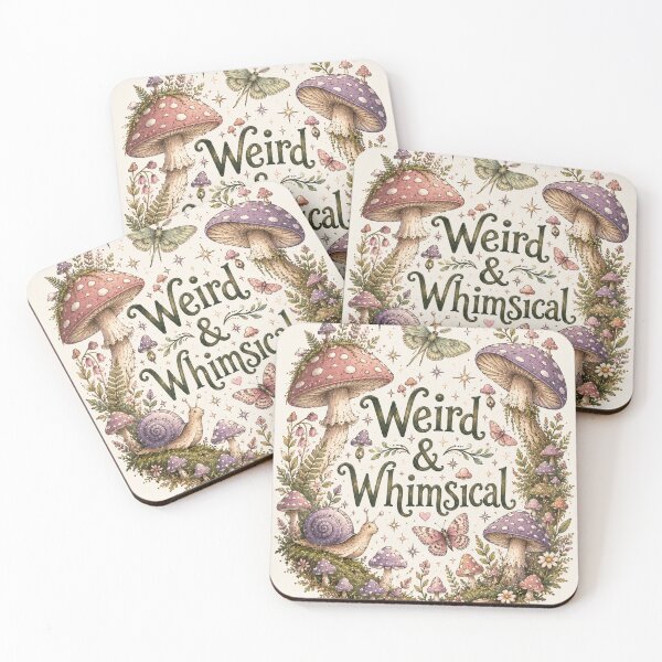 Item preview, Whimsical Mushrooms and Forest Friends Illustration designed and sold by Angel Wings It.