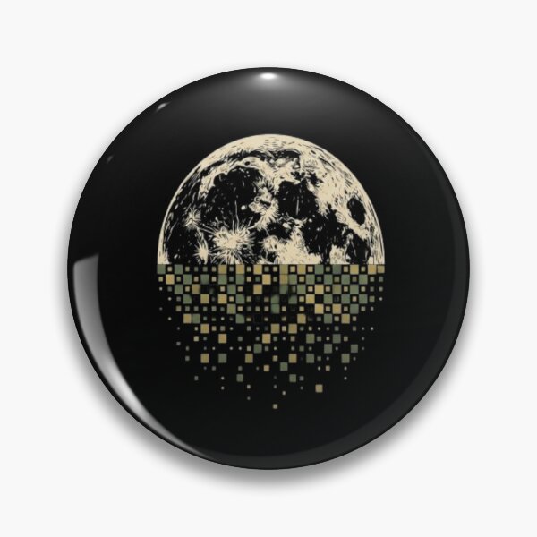 Item preview, Digital Zen Lunar Cycle Minimalist Aesthetic Art designed and sold by Inkfino.