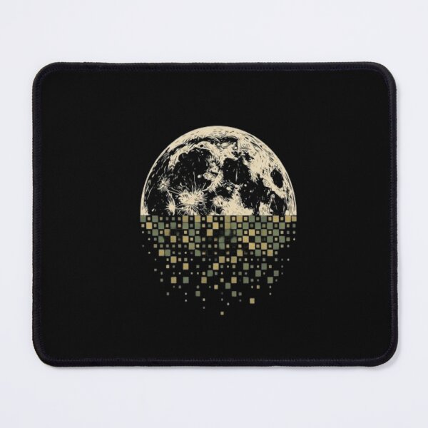 Item preview, Digital Zen Lunar Cycle Minimalist Aesthetic Art designed and sold by Inkfino.
