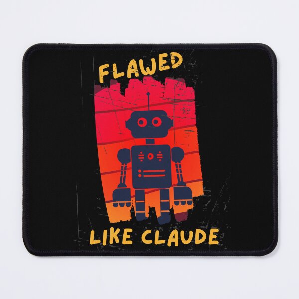 Item preview, Flawed Like Claude designed and sold by PhraseCreatives.