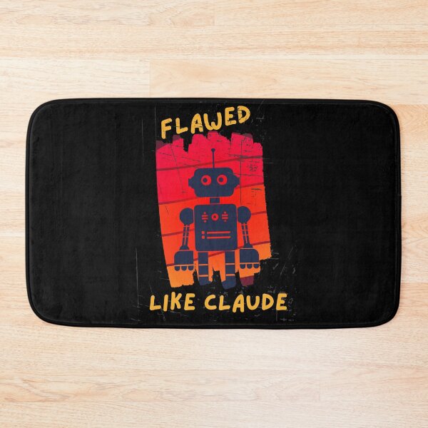 Item preview, Flawed Like Claude designed and sold by PhraseCreatives.