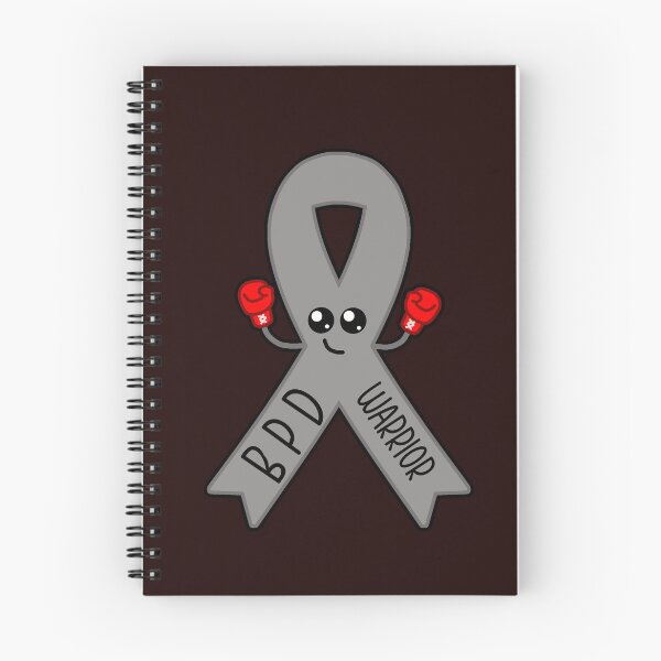 Item preview, Cinta de concienciación para guerreros con trastorno límite de la personalidad (TLP) con diseño Kawaii designed and sold by ShellsCCC.