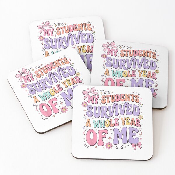 Item preview, My Students Survived A Whole Year Funny Teacher designed and sold by tmamiadil.