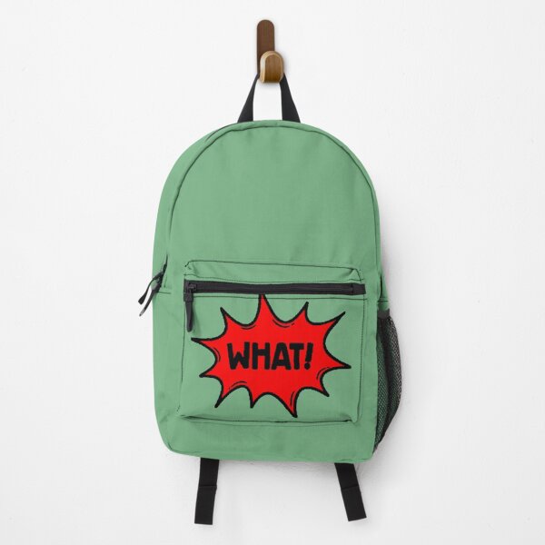 Item preview, WHAT! Comic Explosion Red Meme Pop Art Reaction Funny designed and sold by AstronautMerch.