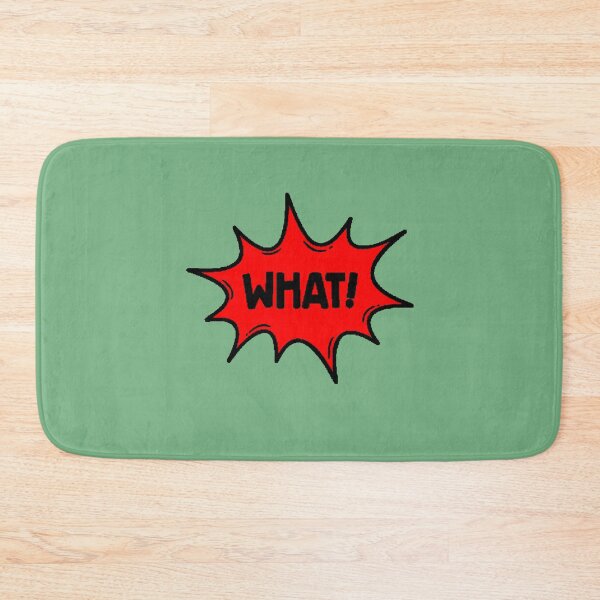 Item preview, WHAT! Comic Explosion Red Meme Pop Art Reaction Funny designed and sold by AstronautMerch.