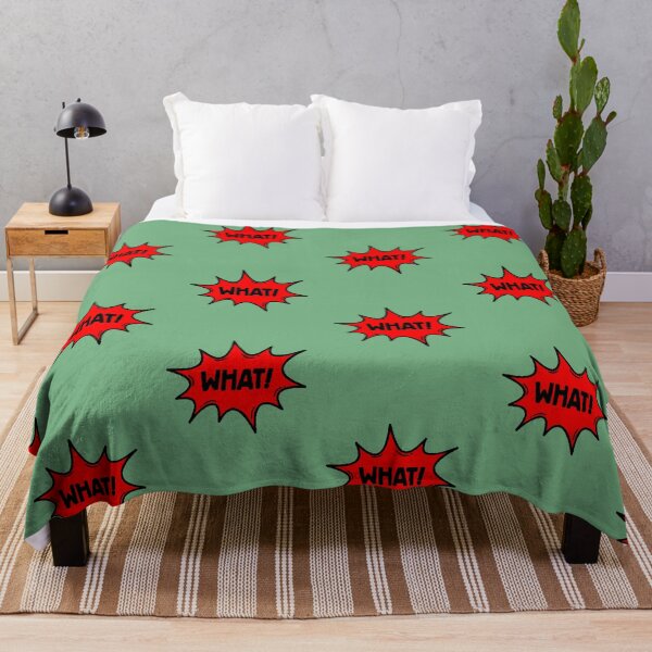 Item preview, WHAT! Comic Explosion Red Meme Pop Art Reaction Funny designed and sold by AstronautMerch.