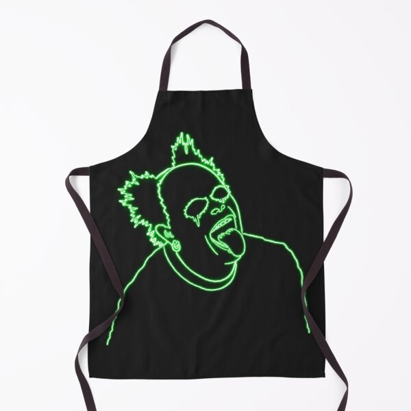 Item preview, Keith Flint / The Prodigy neon punk outline shirt designed and sold by curiouschimp.